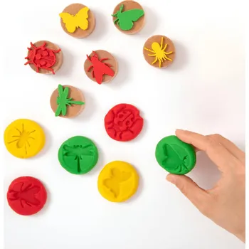 Dětské razítko ChildGen - dřevěná razítka HMYZ