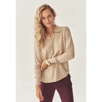 Dámská košile Tatuum VLNĚNÁ KOŠILE S DLOUHÝM RUKÁVEM – ELARA