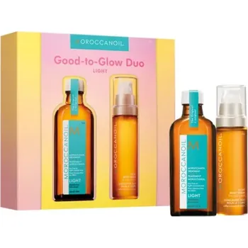 Kosmetika Moroccanoil Good to Glow Duo Light - Dárková sada