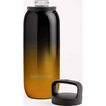 Sport Waterdrop Funkční Termoska Ombré s Náustkem oranžová / 600 ml