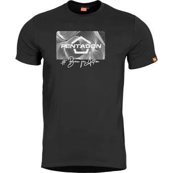 Pánské oblečení Tričko Pentagon Ageron Contour - černé, XXL