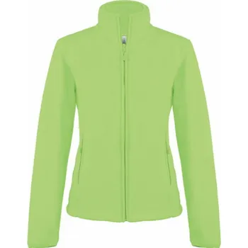 Chlapecké tričko Dámská fleecová mikina Kariban MAUREEN - limetková, 3XL