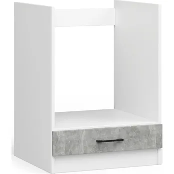 Kuchyňská skříňka Sporáková skříňka 60 cm VERMINA - bílá / beton