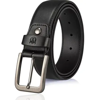 Opasek Bullcaptain pánský kožený opasek Almut Černý - Model Běžné balení