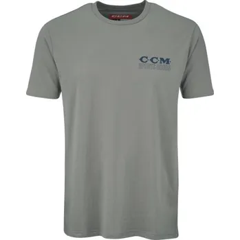 Pánské oblečení CCM Triko CCM Holiday YTH, Barva GRE, Velikost XL 1018790