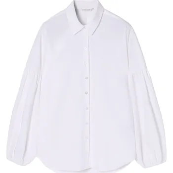 Dámská košile Tatuum BAVLNĚNÁ KOŠILE S NABÍRANÝMI RUKÁVY MONRO