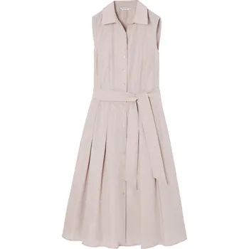 Dámské šaty Tatuum ROZŠÍŘENÉ KOŠILOVÉ ŠATY BEZ RUKÁVŮ — NIKINA