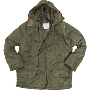 Pánská parka US letecká parka Teesar N3B Basic - olivová, M