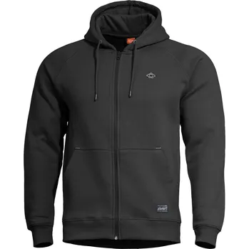 Pánské oblečení Mikina Pentagon Phaeton Zip - černá, S