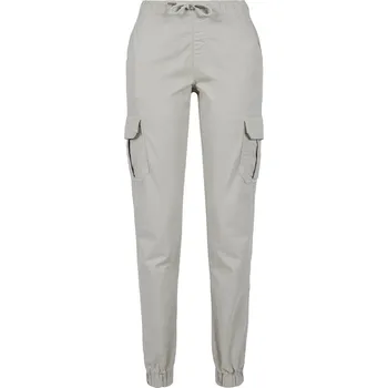 Dámské kalhoty Kalhoty dámské Urban Classics Ladies High Waist Cargo - béžové, 3XL