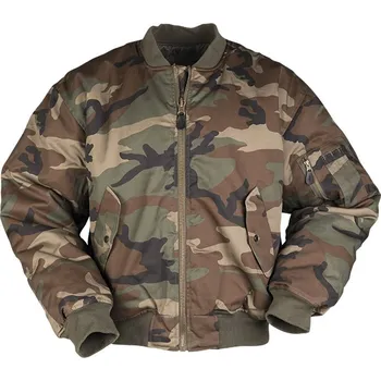 Pánský bomber US letecká bunda MA1 Bomber Teesar - woodland, S