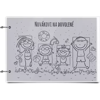Fotokniha Plexi album se sponami Na pláži