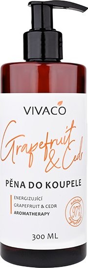 Vivaco Pěna do koupele Grapefruit a Cedr 300 ml