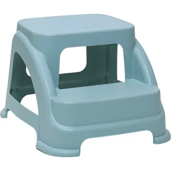 Žebřík EXCELLENT HOUSEWARE Schůdky plastové do 150kg 43x37,5x28cm zelená KO-027100370zele