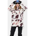 FUNDANGO Dámská lyžařská bunda Hooper Eco S BÍLÁ|RŮŽOVÁ