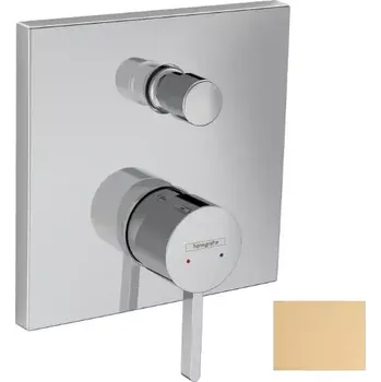 Vodovodní baterie Hansgrohe Finoris - Baterie pod omítku, pro 2 spotřebiče, kartáčovaný bronz 76415140