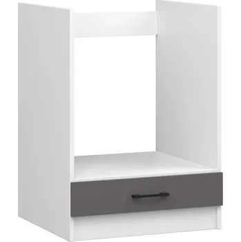 Kuchyňská skříňka Sporáková skříňka 60 cm VERMINA - bílá / šedá