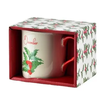 MES Kubek grudzień 320ml 8,7x9cm December