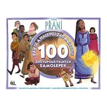 omalovánky Přání - Bav se a nalepuj zas a znovu!