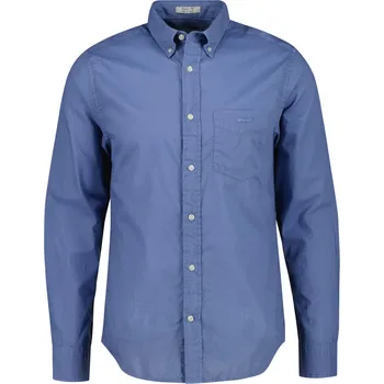 KOŠILE GANT REG GMNT DYED COTTON VOILE SHIRT FADED DENIM