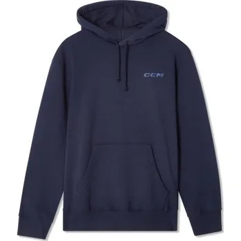 Pánská mikina CCM Mikina CCM Casual SR, Barva NAV, Velikost M 1030143