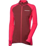 Dámská funkční mikina PROGRESS TISPA S Vínová, Bílá