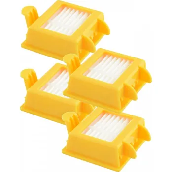 Filtr do robotického vysavače HEPA Filtry pro vysavač IROBOT Roomba 786 Plus 4ks