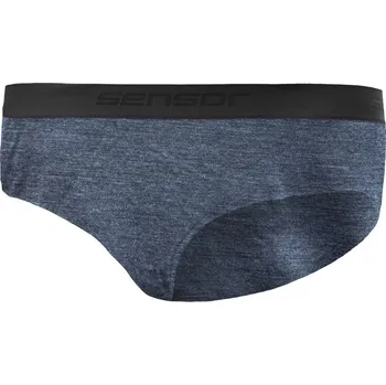 cyklistický dres Dámské kalhotky SENSOR MERINO LITE mottled blue L
