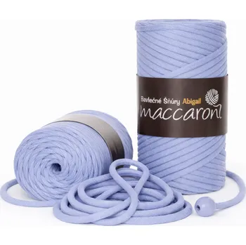 Bavlněná šňůra Abigail 3 mm světle modrá 16-201