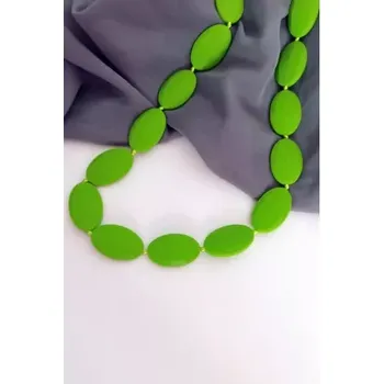 Přebalovací podložka MIMIKOI - Kojící korále zelené oblázky