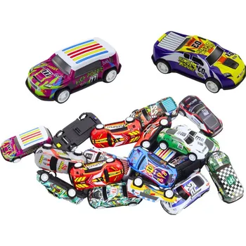 autíčko LEAN Toys 21216 Sada kovových autíček v kufříku 25 ks