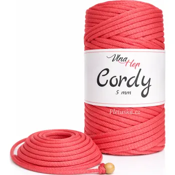 Cordy 5 mm melounová 8006