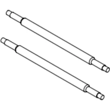 RC náhradní díl Turbo Racing Osy zadních kol C75 2ks