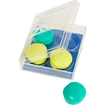 Špunt do uší Špunty do uší Zoggs - silikon, Zoggs aqua/žlutá