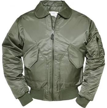 Pánský bomber US letecká bunda Mil-Tec CWU Basic - olivová, M