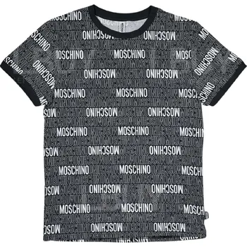 MOSCHINO Underwear Logo Black tričko XL Černá