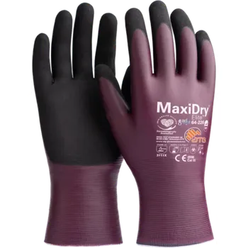 Pracovní rukavice Rukavice povrstvené ATG MAXIDRY ELITE 64-226 nitril 10 XL