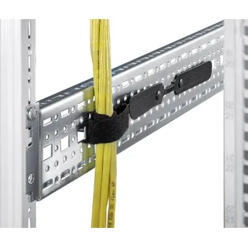 Switch 19 palec kabelové vedení pro datové skříně 200 mm Rittal 7072.230 černá