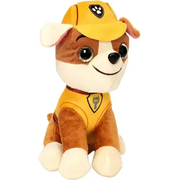 plyšák Plush Plyšová hračka Tlapková patrola Pejsek bagrista Rubble 23cm