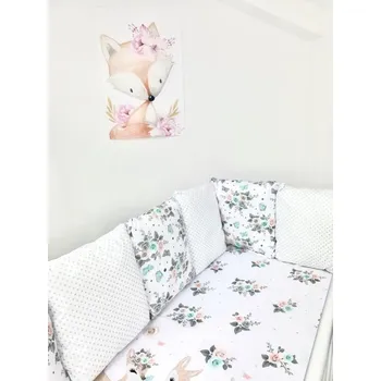 Dětská postýlka Postýlka s kompletní výbavou modulová - babmi + popel