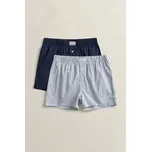 SPODNÍ PRÁDLO GANT BOXER SHORTS 2-PACK VINTAGE BLUE
