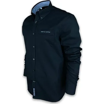 Pánská košile Košile pánská Erik and Sons Tilborg - černá, M