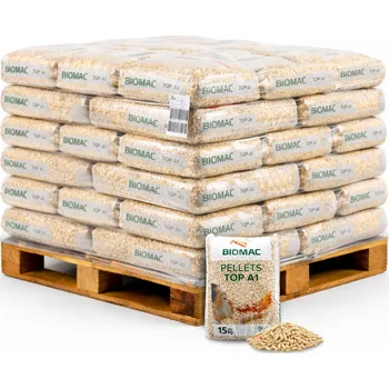 Tuhé palivo Dřevěné pelety TOP ENplus A1 525 kg