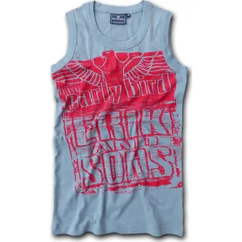 Pánské tílko Tílko Erik and Sons Early Bird - šedé, XXL