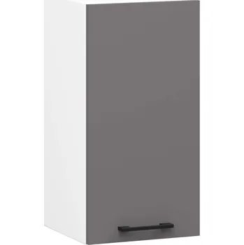 Kuchyňská skříňka Závěsná kuchyňská skříňka 30 cm VERMINA - bílá / šedá
