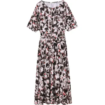 Dámské šaty Tatuum PRUŽNÉ ŠATY S AKVARELOVÝM VZOREM EWELO