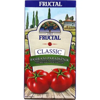 Tomato pasírovaná rajčata 750ml Fructal 390