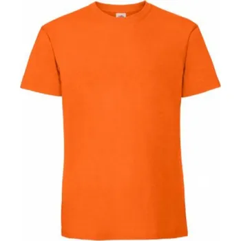 Chlapecké tričko Triko pánské Fruit of the Loom Iconic 195 - oranžové, 3XL