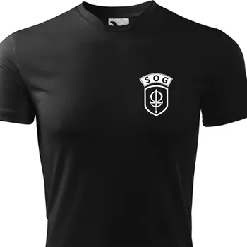 Pánské tričko Triko funkční Striker znak AČR SOG - černé, XXL