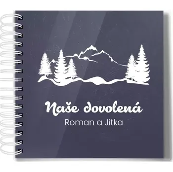 Fotokniha Plexi album s kroužkovou vazbou Les